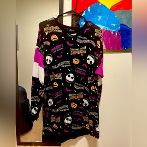 Halloween town pajama dress